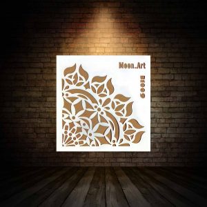 شابلون استنسیل  ابعاد 15*15 کد B1009
