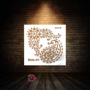 شابلون استنسیل  ابعاد 20*20 کد 11115