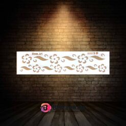 شابلون استنسیل ابعاد 8*30