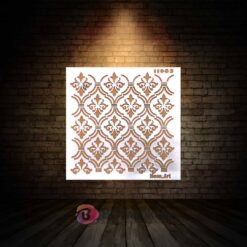 شابلون استنسیل  ابعاد 20*20 کد 11065