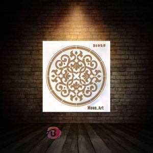 شابلون استنسیل  ابعاد 20*20 کد B1025