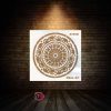 شابلون استنسیل  ابعاد 20*20 کد B1026