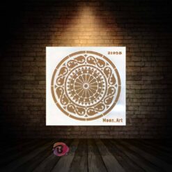 شابلون استنسیل  ابعاد 20*20 کد B1026