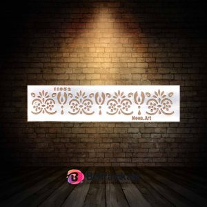 شابلون استنسیل ابعاد 8*30
