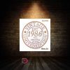 شابلون استنسیل  ابعاد 20*20 کد 6104B