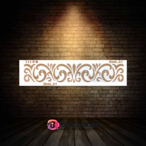 شابلون استنسیل ابعاد 8*30