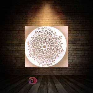 شابلون استنسیل  ابعاد 20*20 کد D1
