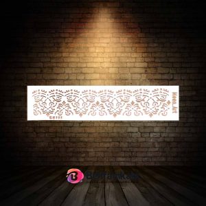 شابلون استنسیل ابعاد 8*30