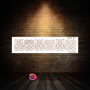 شابلون استنسیل ابعاد 8*30