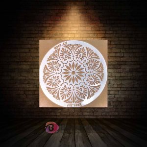 شابلون استنسیل  ابعاد 20*20 کد D3