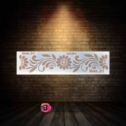 شابلون استنسیل ابعاد 8*30