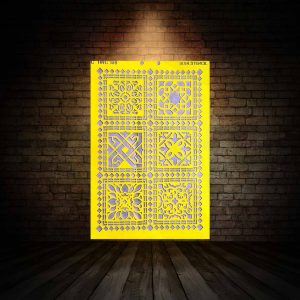 شابلون استنسیل ابعاد 50*35 کد HNC 159