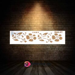 شابلون استنسیل ابعاد 8*30