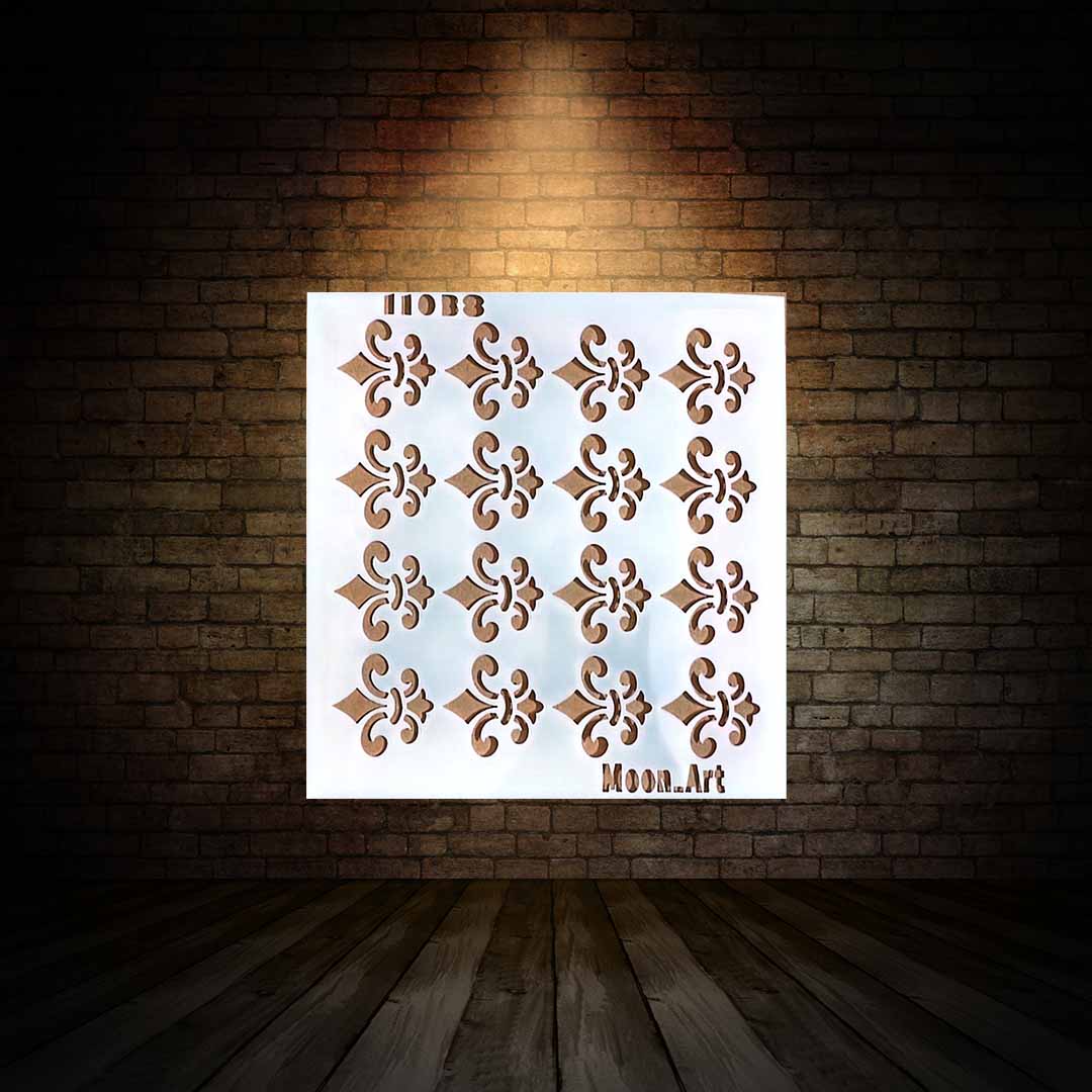 شابلون استنسیل ابعاد 15*15 کد 110B8
