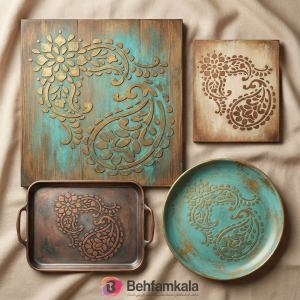 شابلون استنسیل ابعاد 20*20 کد 11115