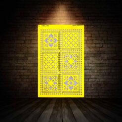 شابلون استنسیل ابعاد 50*35 کد HNC 90