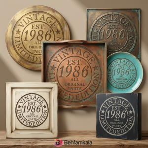 شابلون استنسیل ابعاد 20*20 کد 6104B