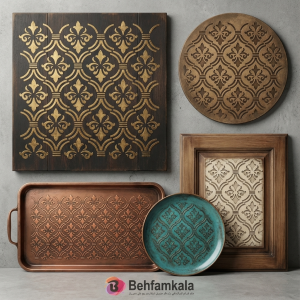 شابلون استنسیل ابعاد 20*20 کد 11065