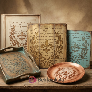 شابلون استنسیل ابعاد 20*20 کد 6107B
