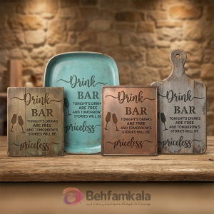 شابلون استنسیل ابعاد 15*15 کد BAR1