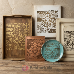 شابلون استنسیل ابعاد 20*20 کد 21054