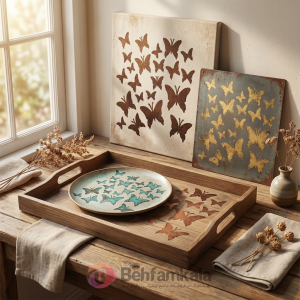 شابلون استنسیل ابعاد 15*15 کد 91002
