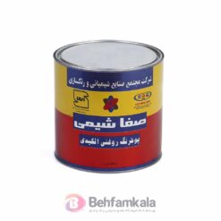رنگ روغنی براق صفاشیمی آبی نیسانی براق کد 675