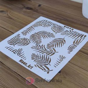 شابلون استنسیل  ابعاد 20*20 کد 81048