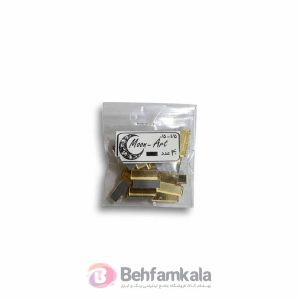 آینه لیپان آرت طرح مستطیل طلایی