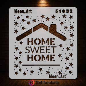 شابلون استنسیل ابعاد 15*15 کد 51032