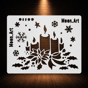شابلون استنسیل ابعاد 15*20 کد 91109