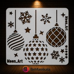 شابلون استنسیل ابعاد 15*15 کد 91099