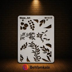 شابلون استنسیل کد 91117 ابعاد 30*20