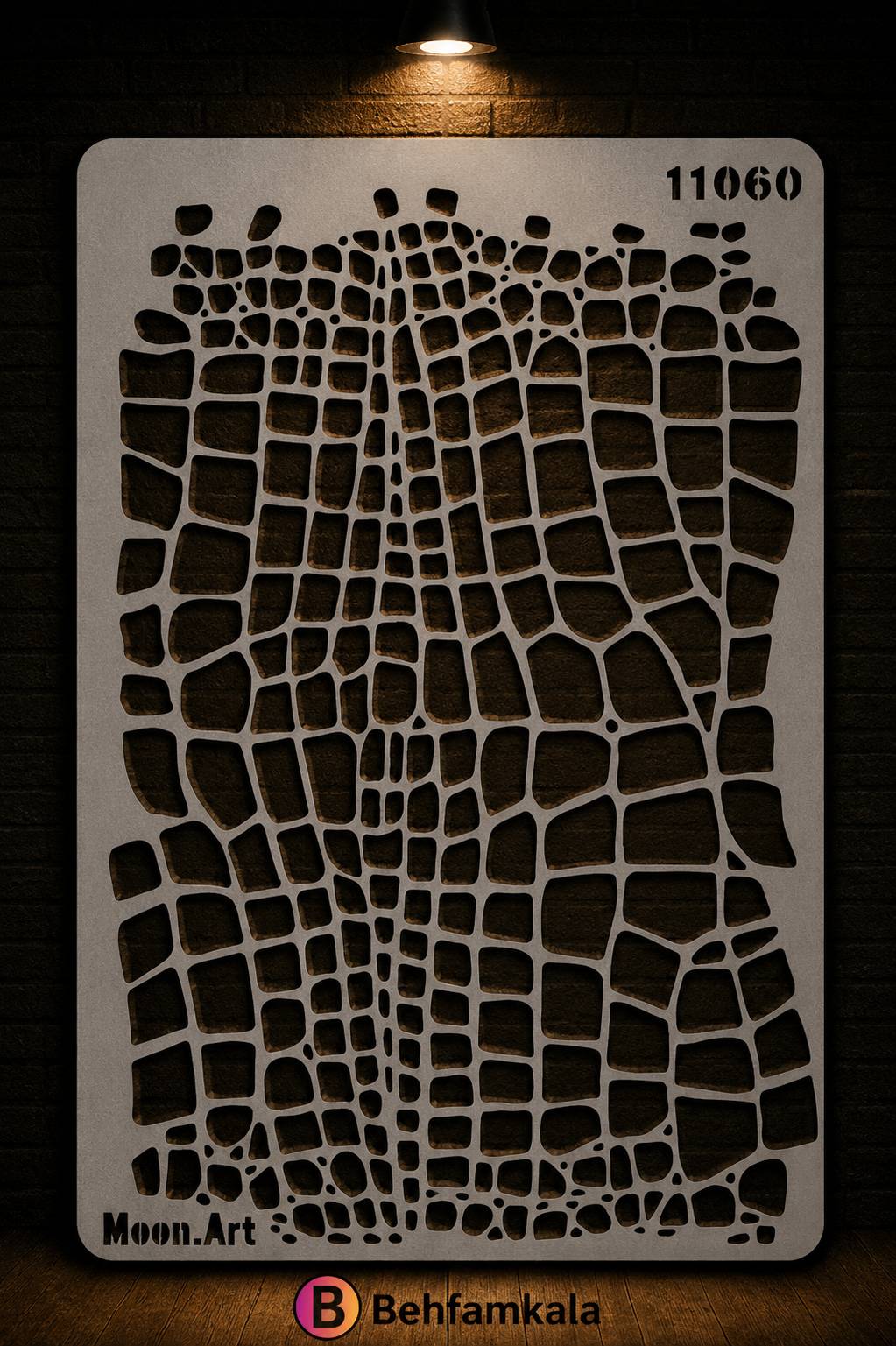 شابلون استنسیل کد 11060 ابعاد 30*20