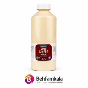 رنگ اکریلیک کِرم یک کیلویی سوداکو