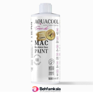 رنگ اکریلیک چندسطحی آکواکول ترند (Aquacool Trend) سفید پنبه‌ای کد 100