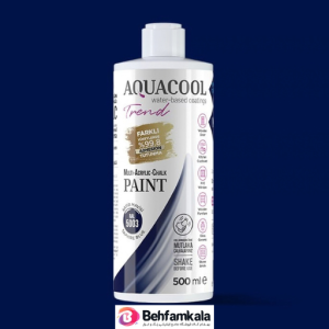 رنگ اکریلیک چندسطحی آکواکول ترند (Aquacool Trend) آبی یاقوتی RAL 5003