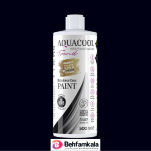 رنگ اکریلیک چندسطحی آکواکول ترند (Aquacool Trend) مشکی RAL 9005